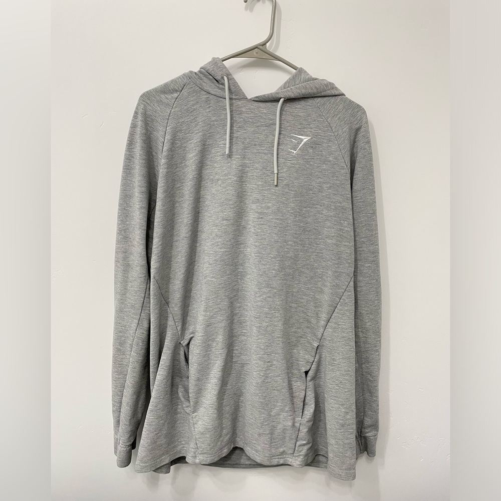 Gym shark grey hoodie